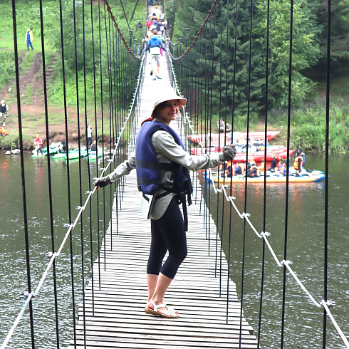 Сотрудники Тюменского ЦСМ сплавились по реке Чусовая